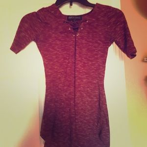 Dark red too w/ lacing